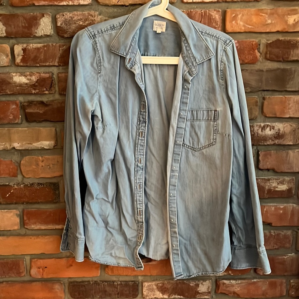 Jcrew denim shirt